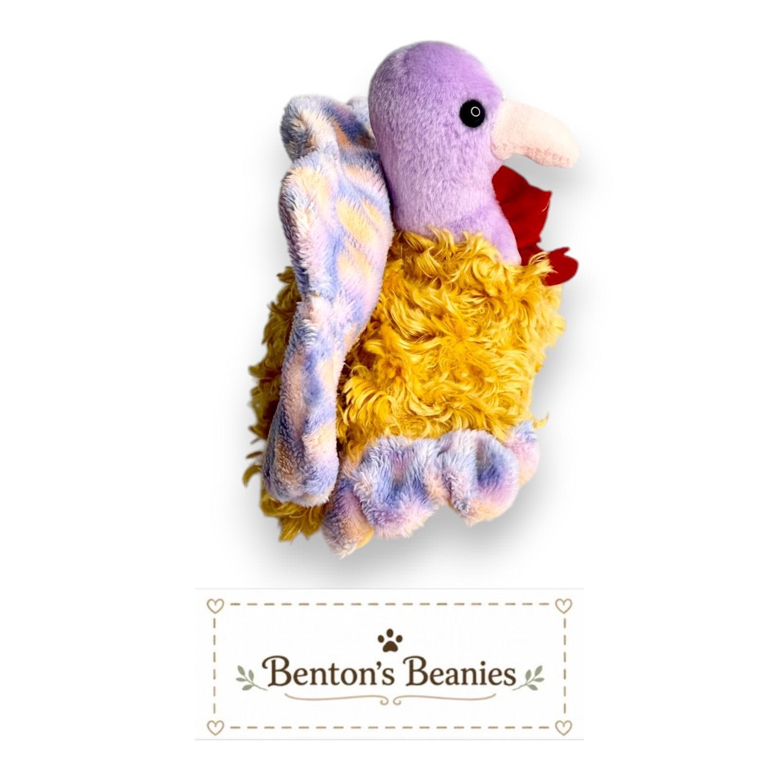 Tommy the Turkey Ty Beanie Baby | Harvest Feathered Friend | Mint Heart Tag