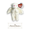 Blessed the Bear Ty Beanie Baby | Praying Guardian | Mint Heart Tag