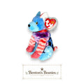 Hodge-Podge the Dog Ty Beanie Baby | Patchwork Pup | Mint Heart Tag