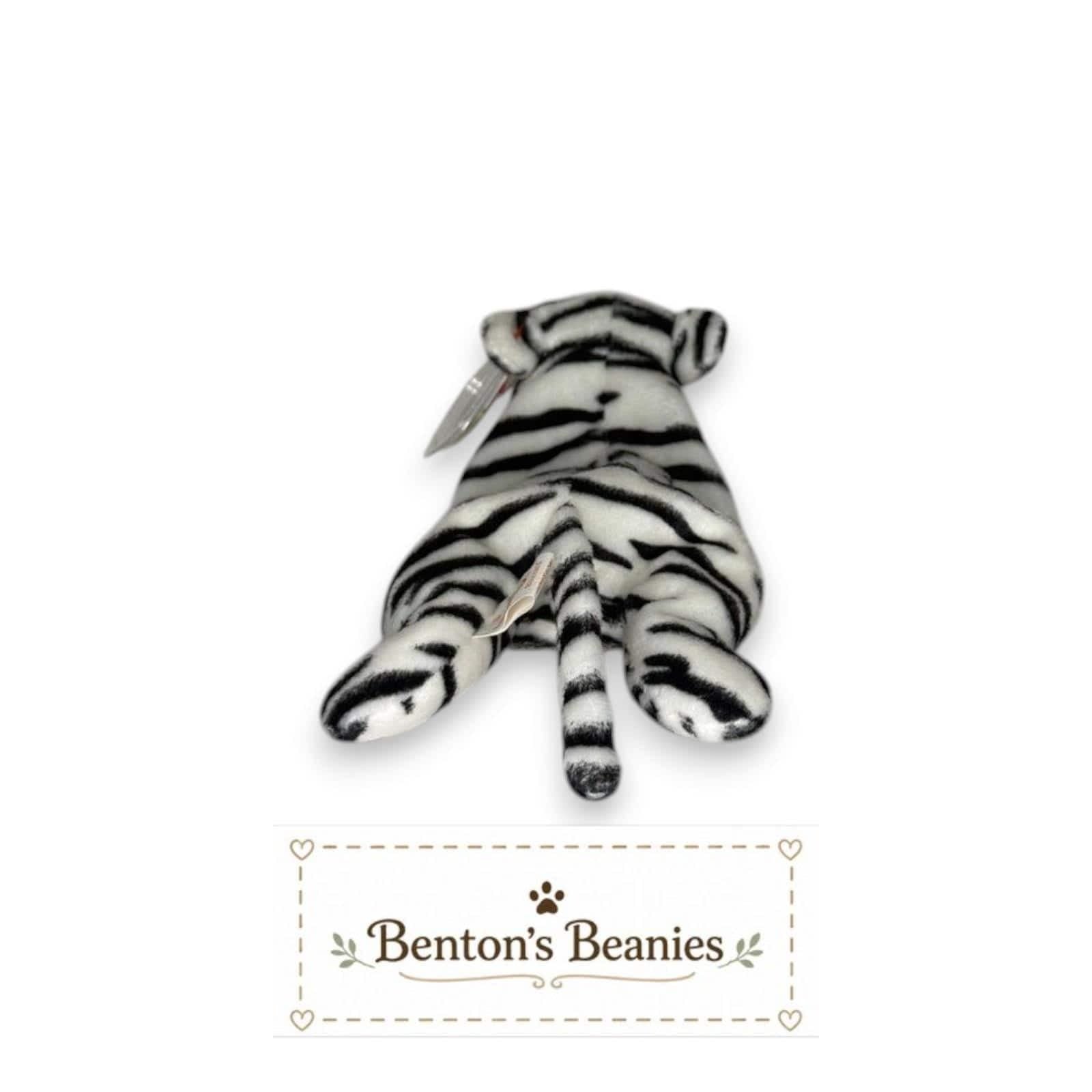 Blizzard the Snow Leopard Ty Beanie Baby | Arctic Prowler | Mint Heart Tag