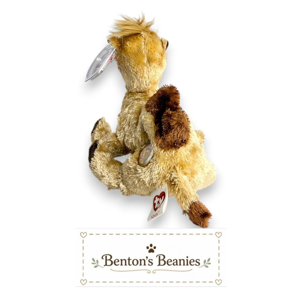 Khufu the Camel Ty Beanie Baby | Desert Trailblazer | Mint Heart Tag