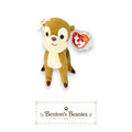 Honey the Deer Ty Beanie Baby | Pink Bow Forest Friend | Mint Heart Tag