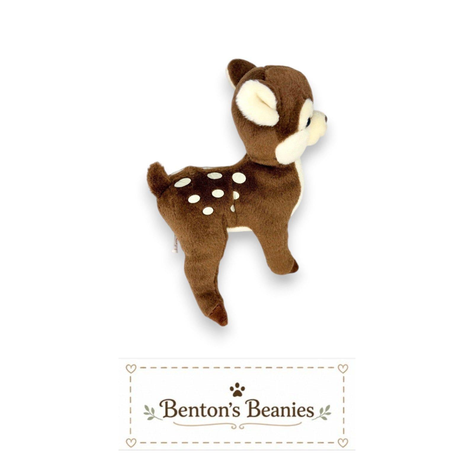 Nutmeg the Deer Ty Beanie Baby | Forest Fawn Friend | Mint Heart Tag