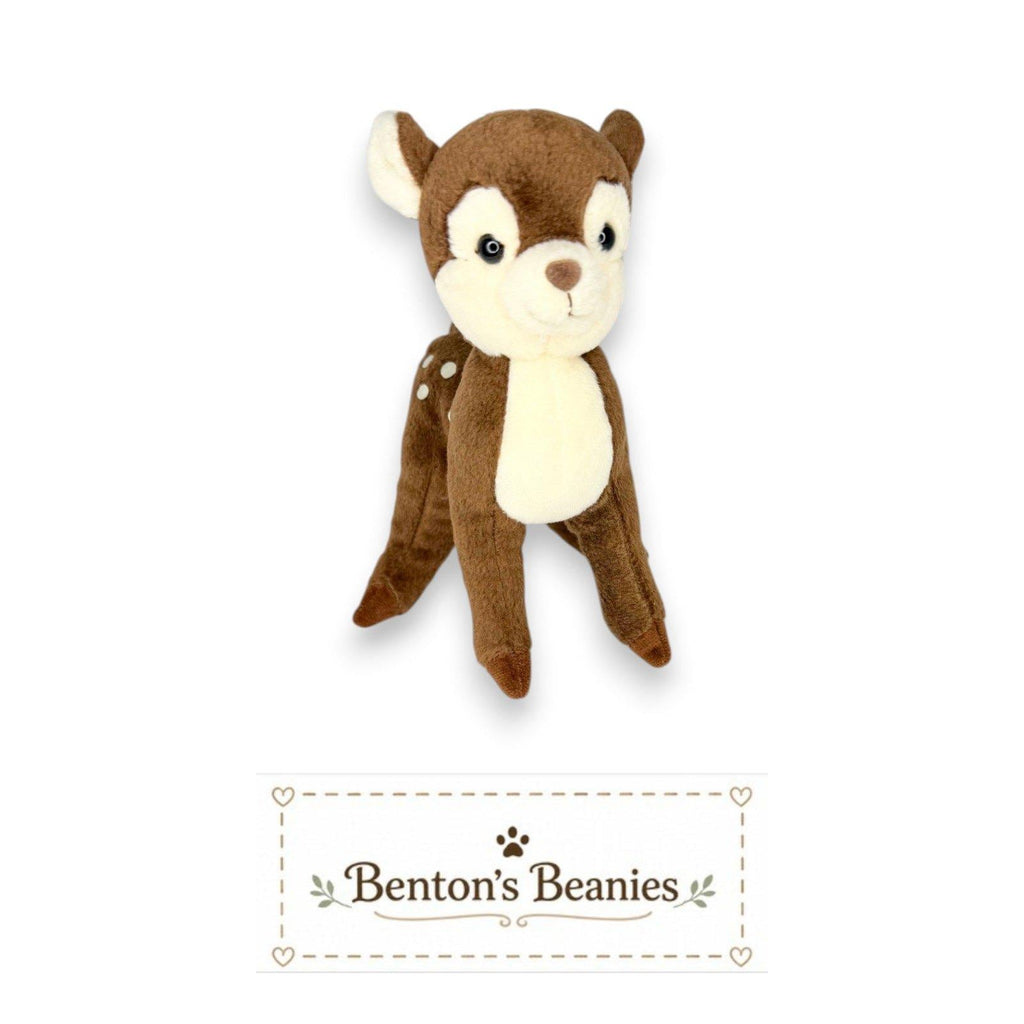 Nutmeg the Deer Ty Beanie Baby | Forest Fawn Friend | Mint Heart Tag