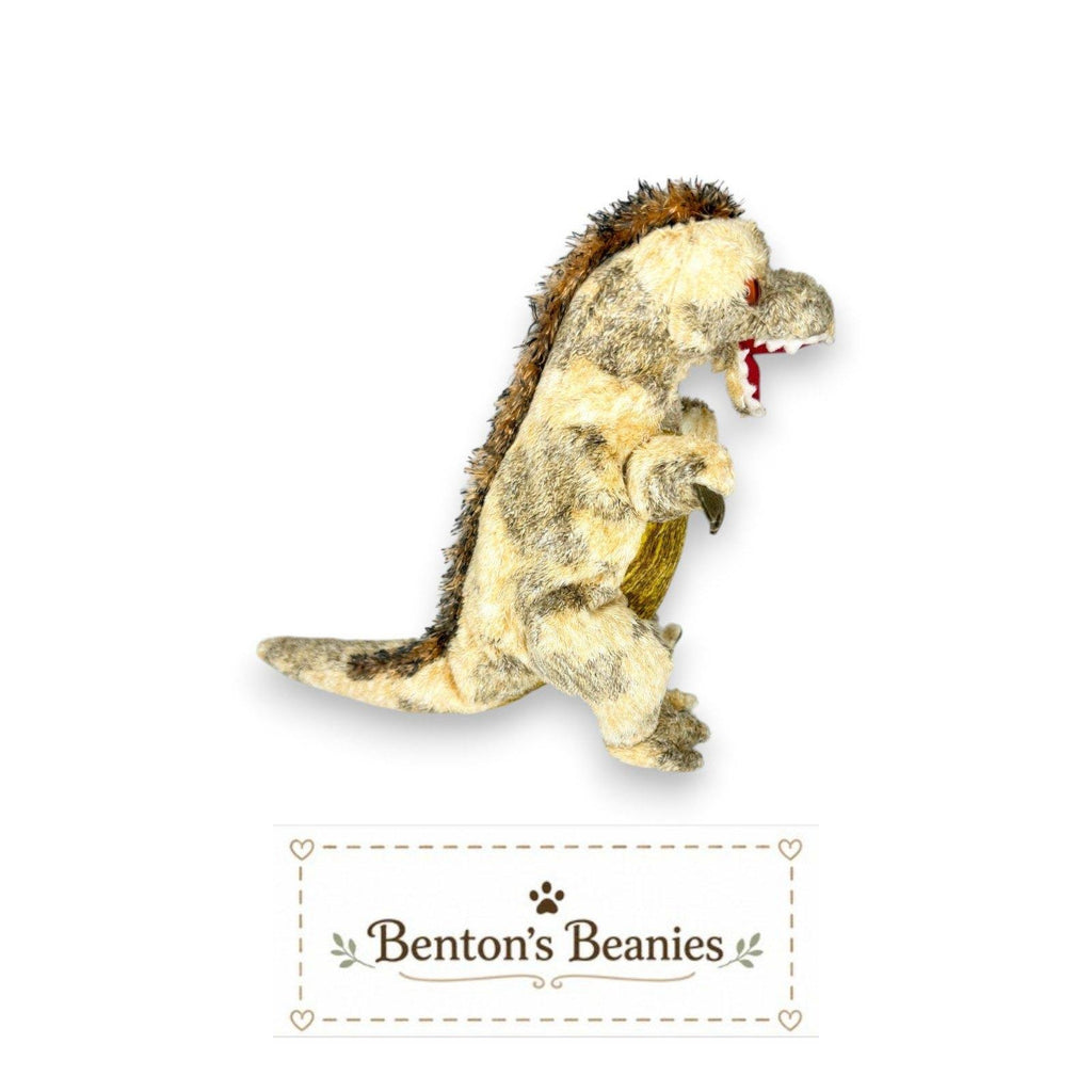 Toothy the T-Rex Ty Beanie Baby | Prehistoric Smiler | Mint Heart Tag