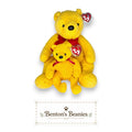 Poopsie the Bear Beanie Baby & Beanie Buddy | Honey Hugsy | Mint Heart Tags
