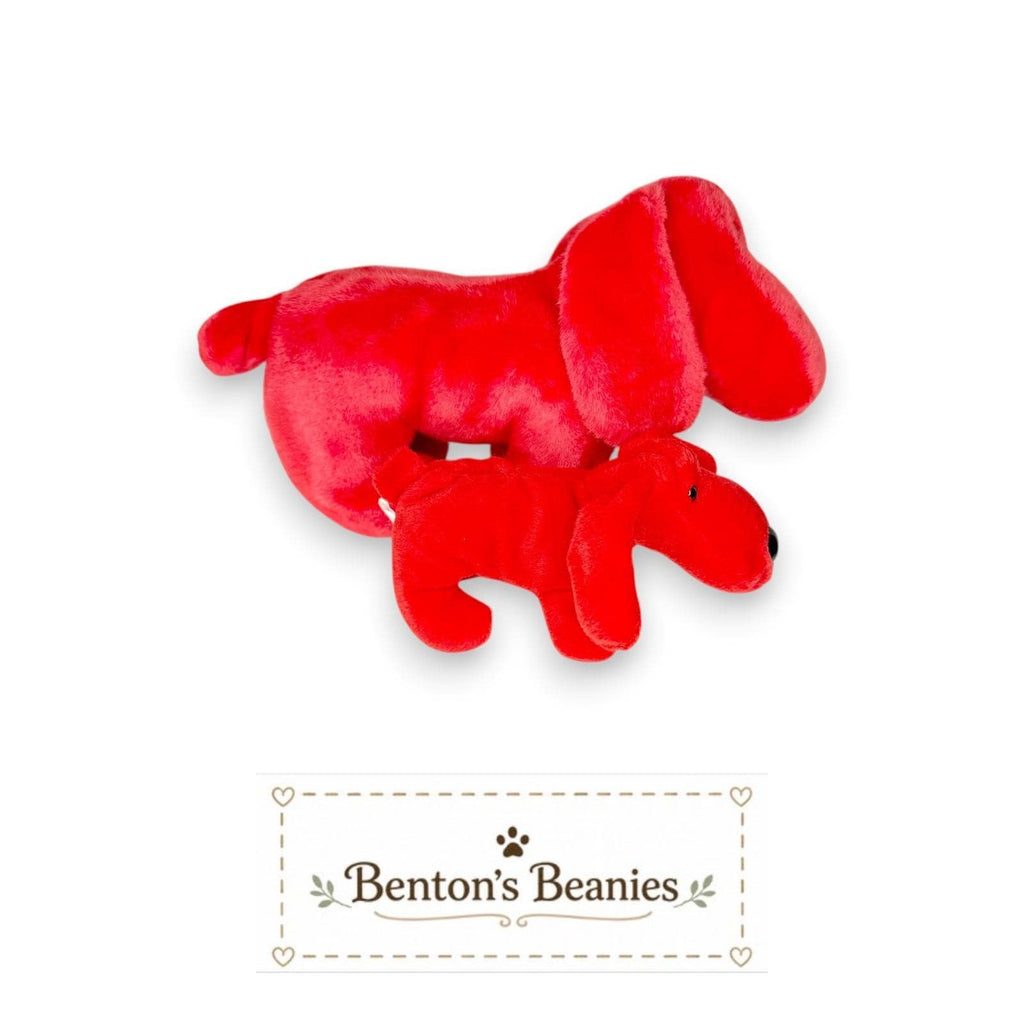 Rover the Dog Beanie Baby & Buddy | Best Buddies | Mint Heart Tags