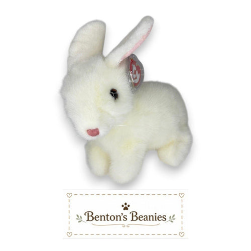 Bows the Bunny TY Classic (Buddy Size) | Spring Sweetheart | Mint Heart Tag