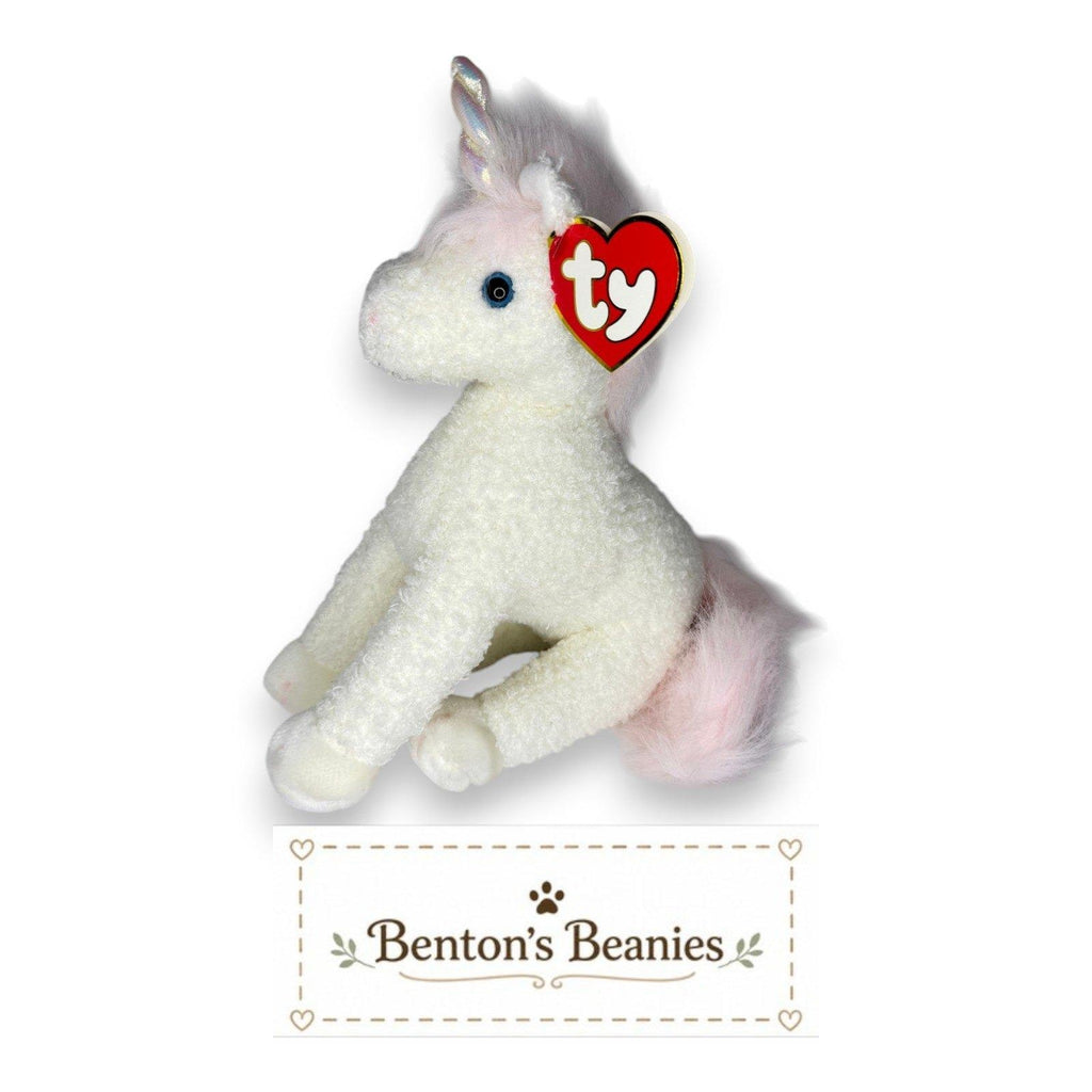 Sparkles the Unicorn TY Classic | Magic Mane | Mint Heart Tag