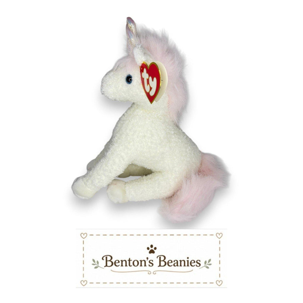 Sparkles the Unicorn TY Classic | Magic Mane | Mint Heart Tag