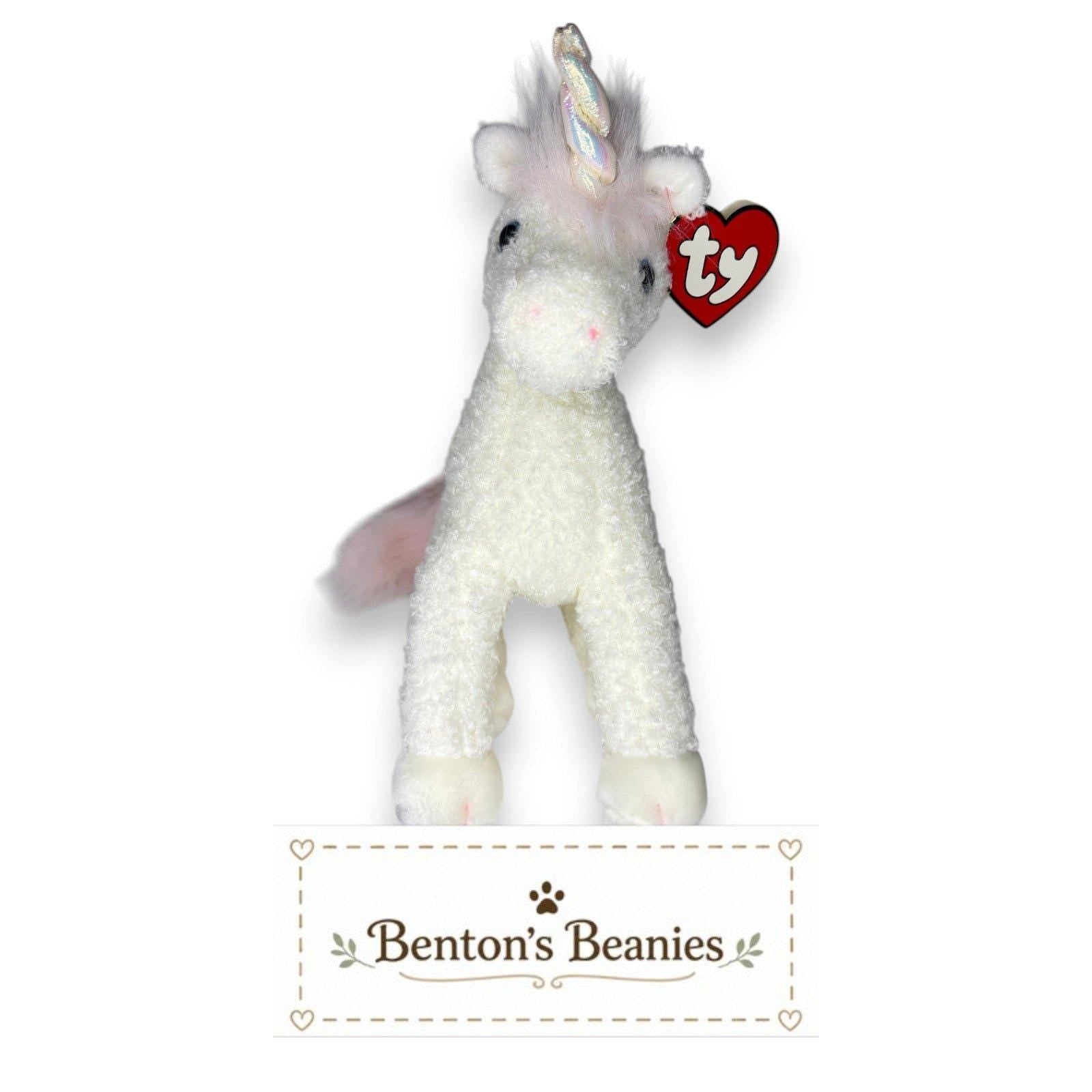 Sparkles the Unicorn TY Classic | Magic Mane | Mint Heart Tag