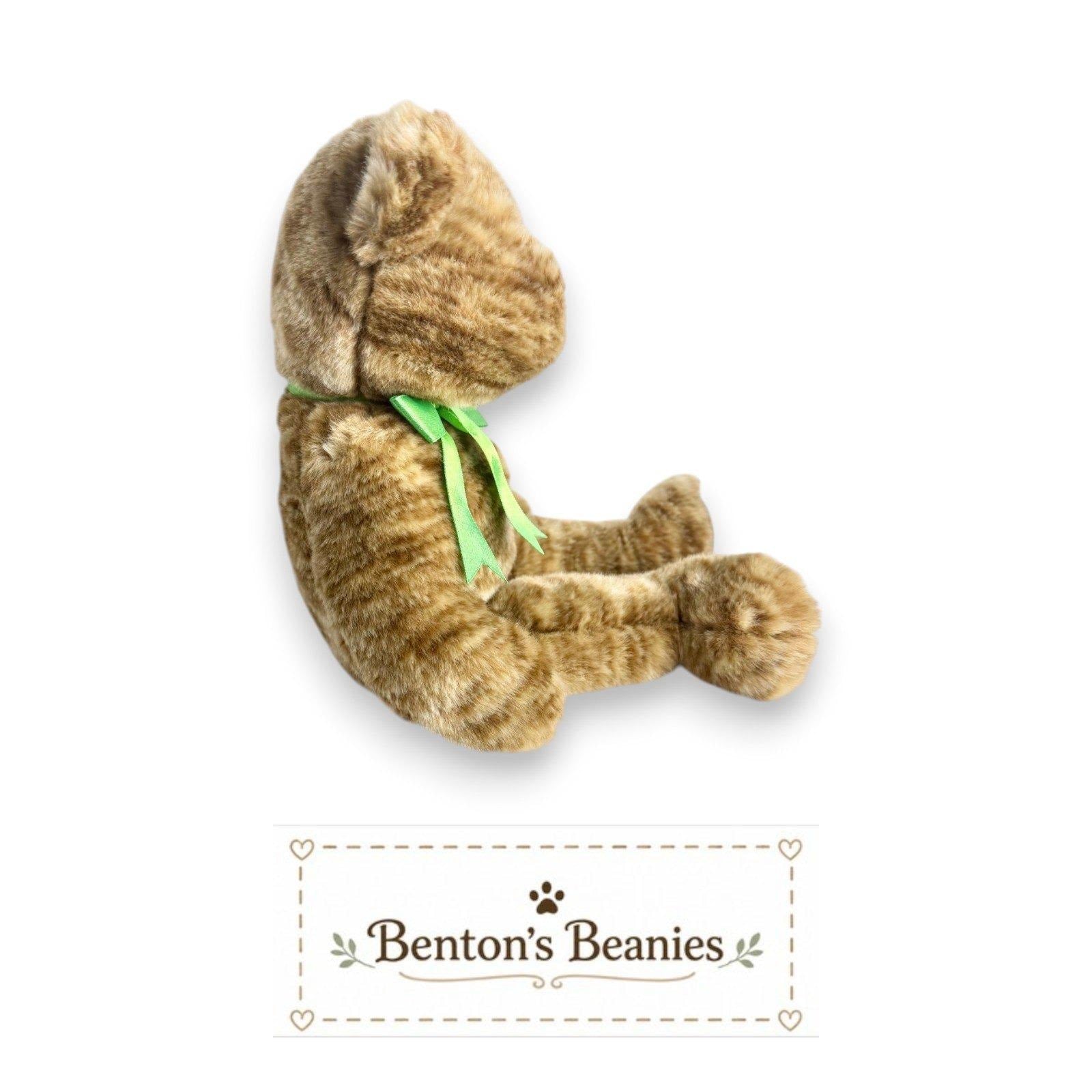 Billionaire the Bear Ty Beanie Buddy | Fortune Friend | Mint Heart Tag