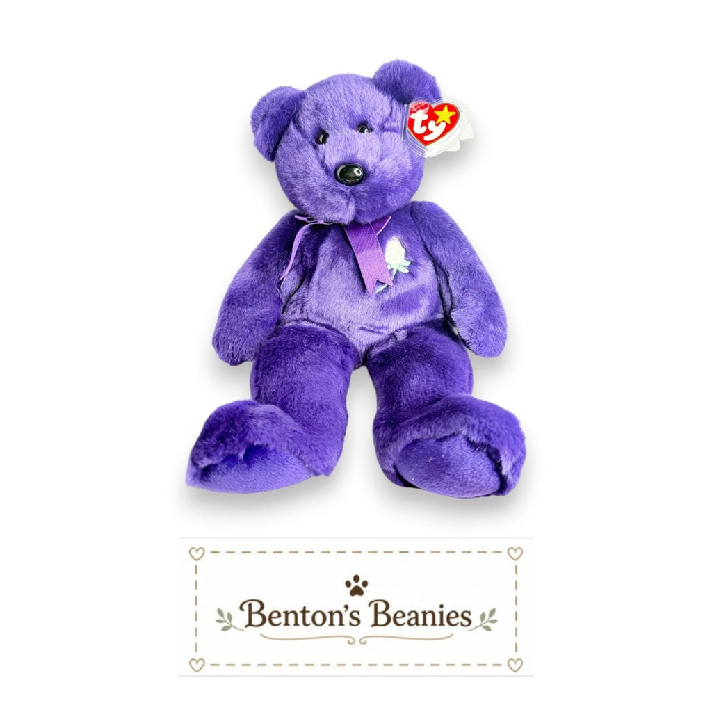 Princess the Bear Ty Beanie Buddy | Royal Treasure | Mint Heart Tag