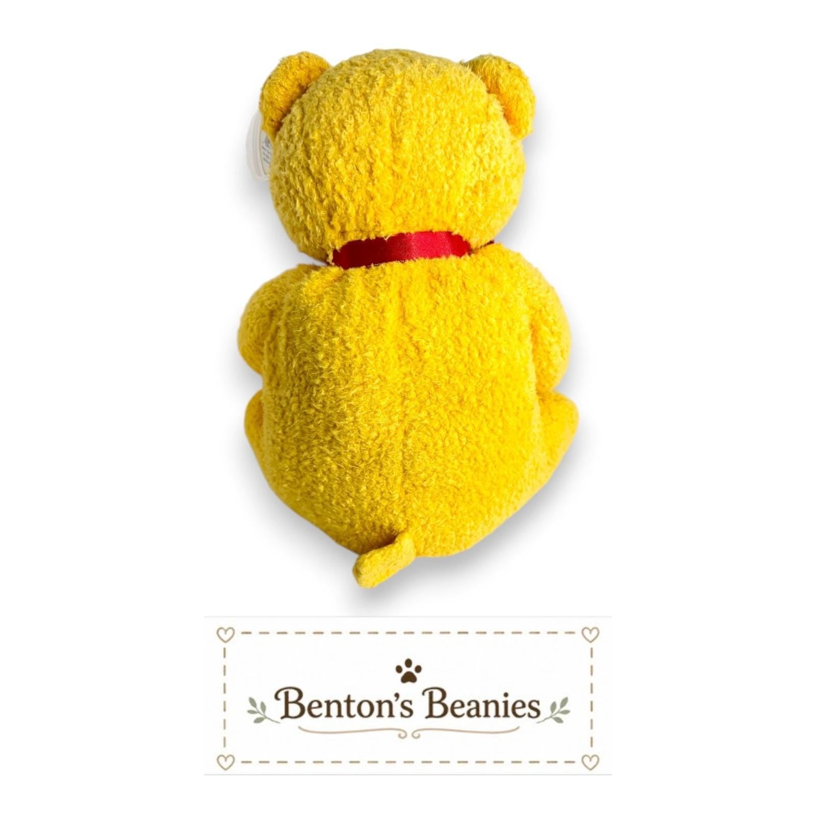 Poopsie the Bear Ty Beanie Buddy | Golden Glow | Mint Heart Tag