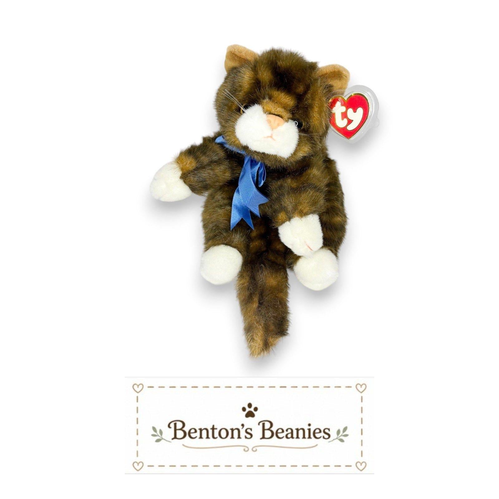 Spice the Cat Ty Classic Buddy | Fireside Favorite | Mint Heart Tag