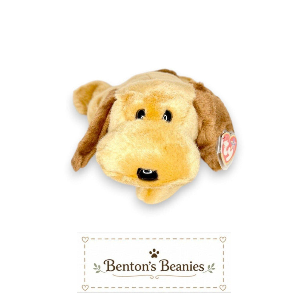 Bones the Dog Ty Beanie Buddy | Best Friend Forever | Mint Heart Tag