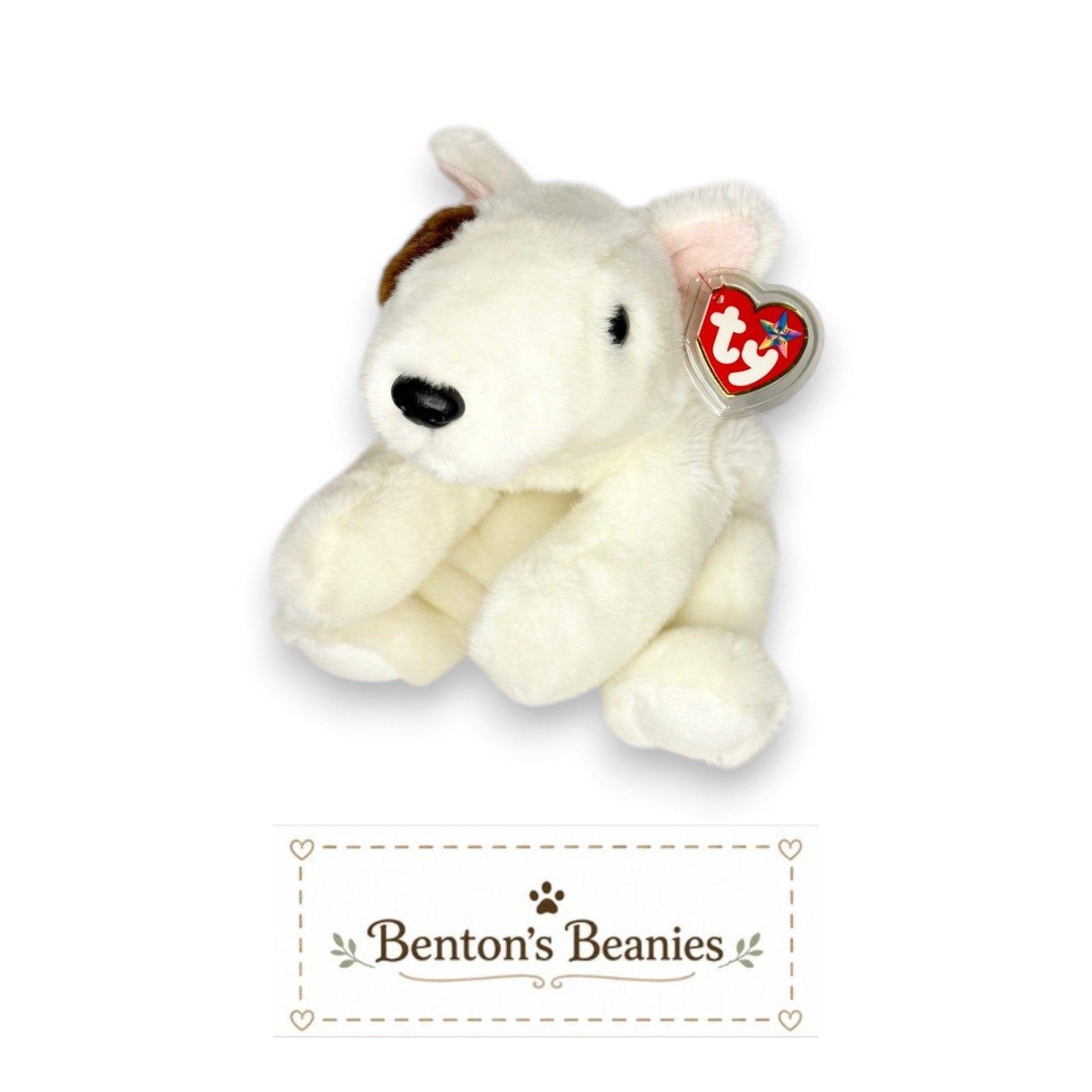 Butch the Dog Ty Beanie Buddy | Loyal Sidekick | Mint Heart Tag