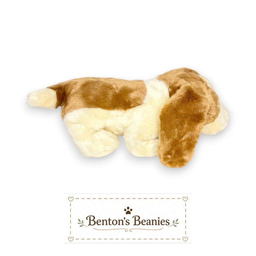 Tracker the Dog Ty Beanie Buddy | Long-Eared Loyalist | Mint Heart Tag