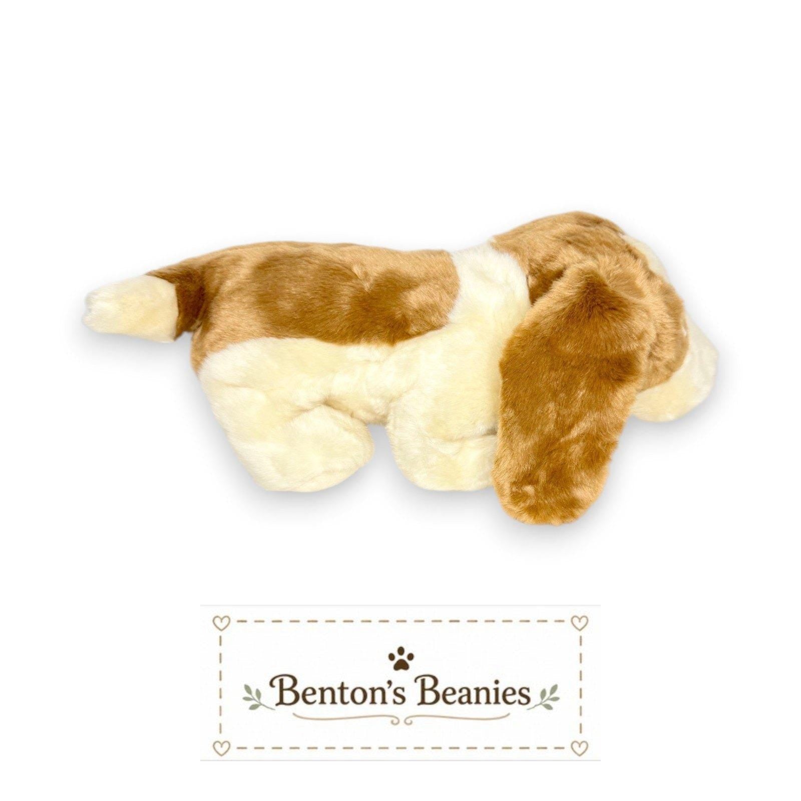 Tracker the Dog Ty Beanie Buddy | Long-Eared Loyalist | Mint Heart Tag