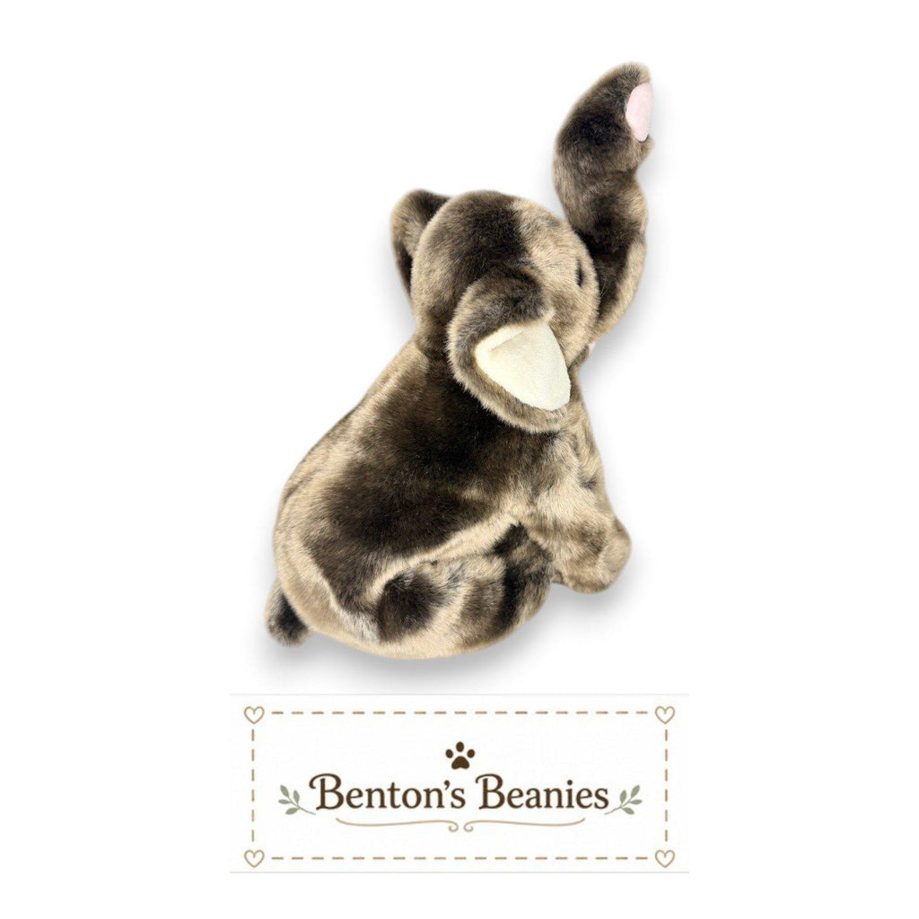 Trumpet the Elephant Ty Beanie Buddy | Gentle Giant | Mint Heart Tag