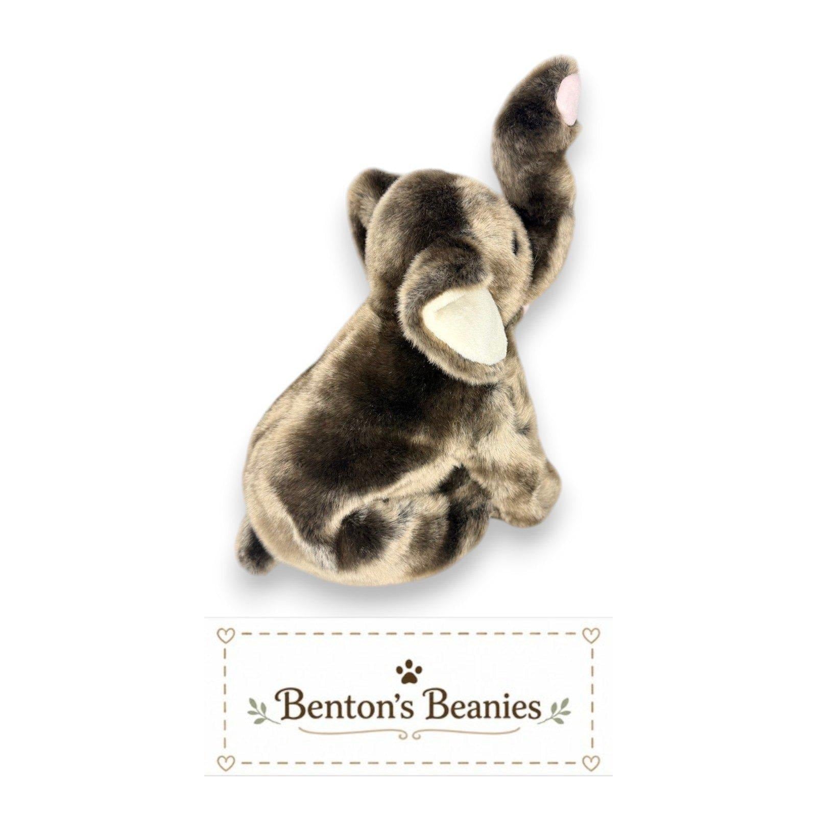 Trumpet the Elephant Ty Beanie Buddy | Gentle Giant | Mint Heart Tag