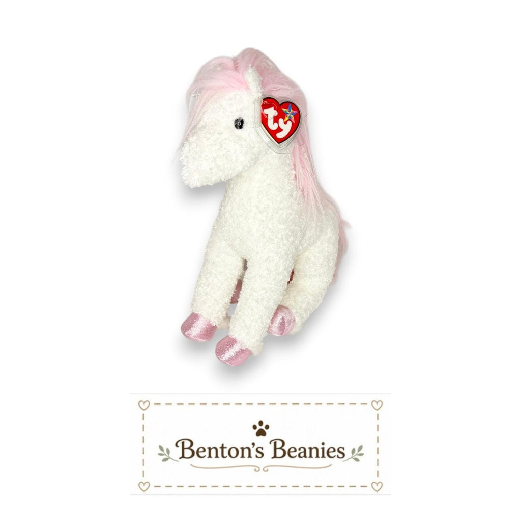 Avalon the Unicorn Ty Beanie Buddy | Enchanted Dreamer | Mint Heart Tag