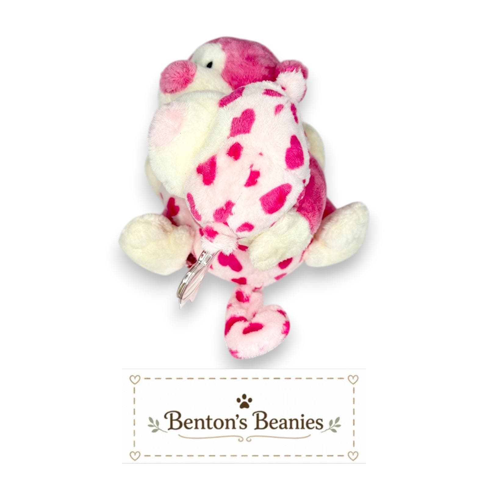 Romeo & Juliet Ty Beanie Buddies | Sweetheart Pair | Mint Heart Tags