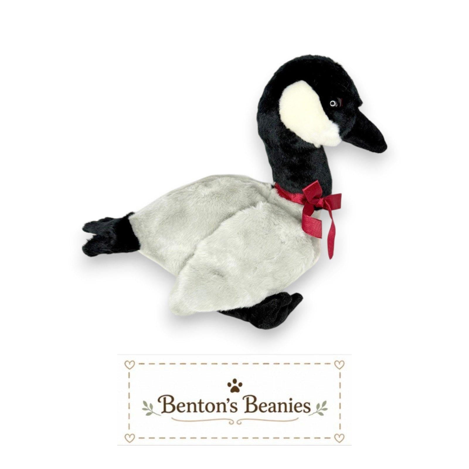 Loosy the Goose Ty Beanie Buddy | Lakeside Wanderer | Mint Heart Tag