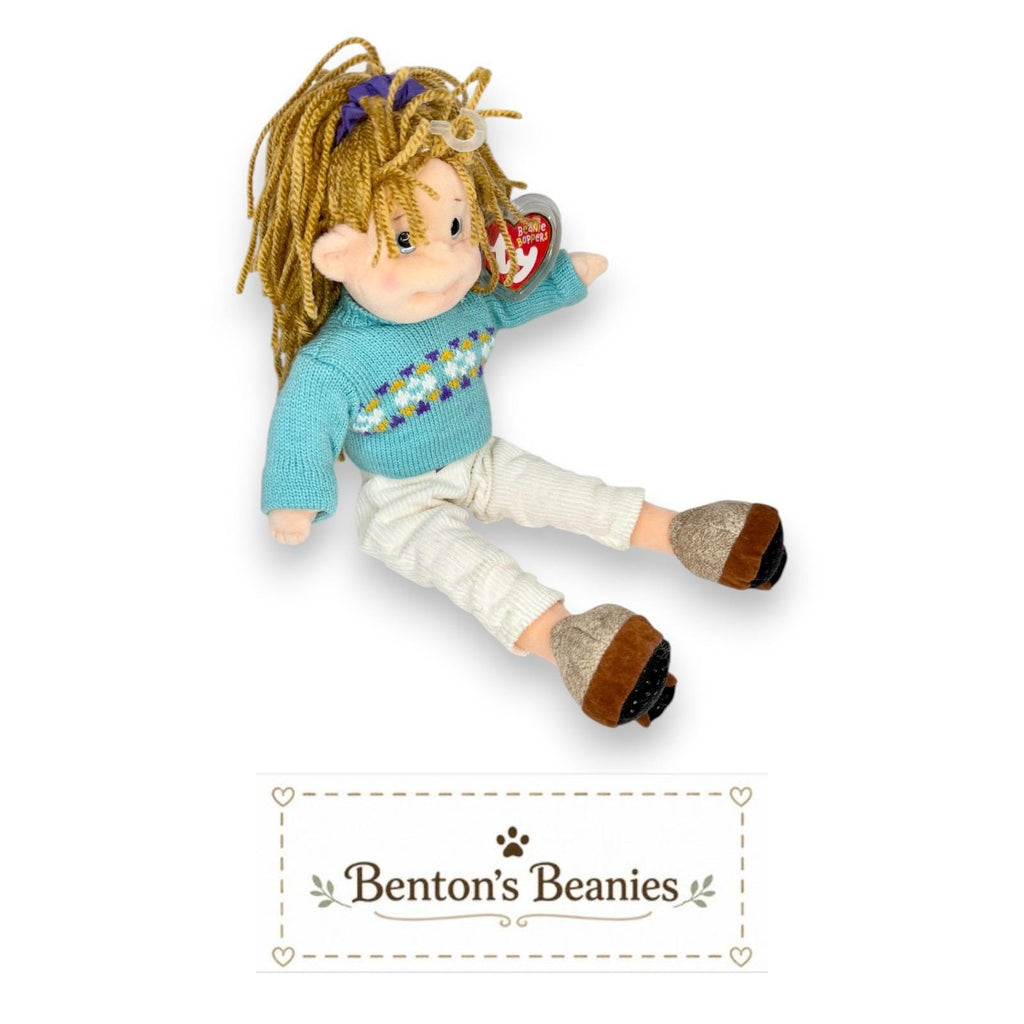 Cool Cassidy Ty Beanie Bopper | Playground Trendsetter | Mint Heart Tag