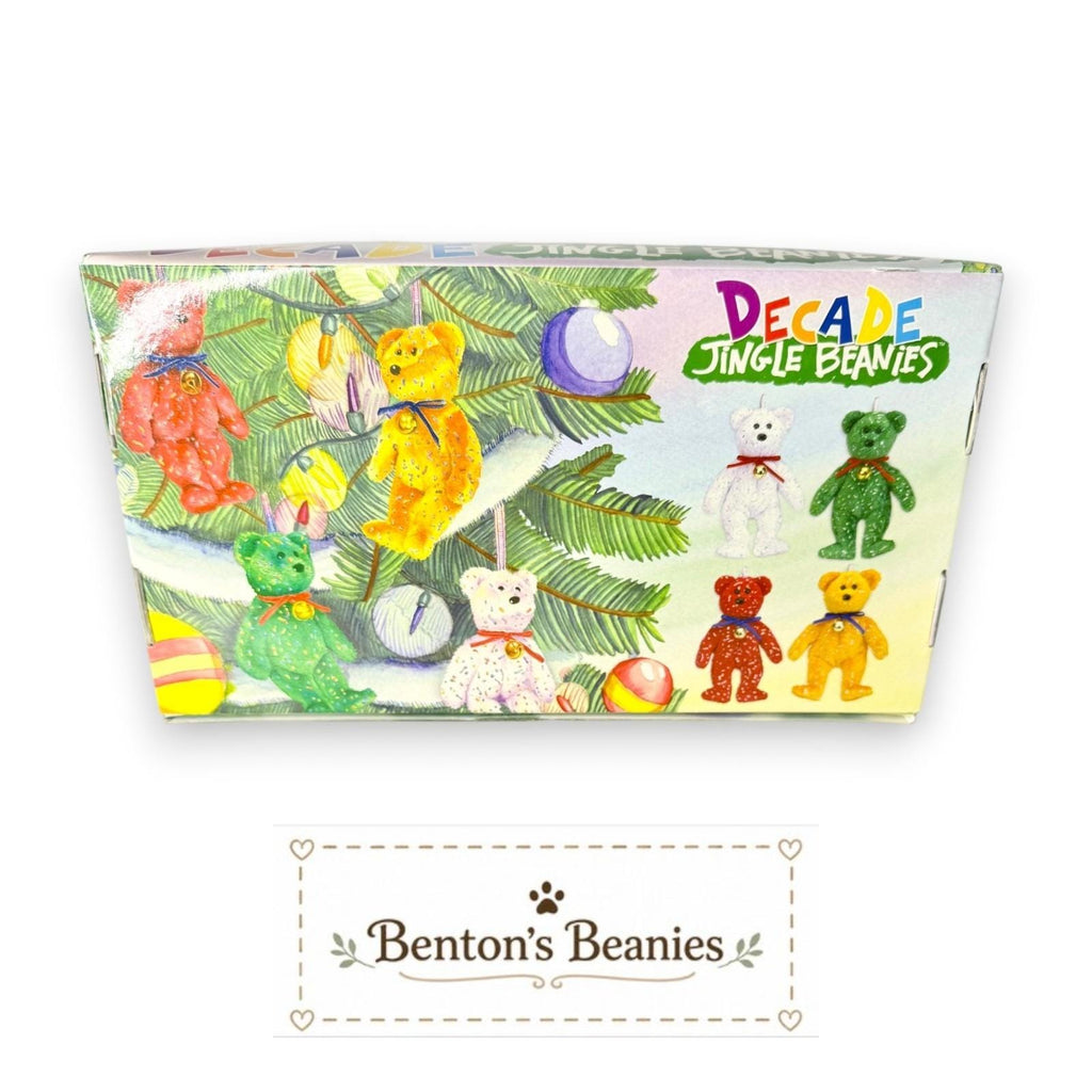 TY Decade Jingle Beanies Gift Box | TY Through the Years | Mint Heart Tags