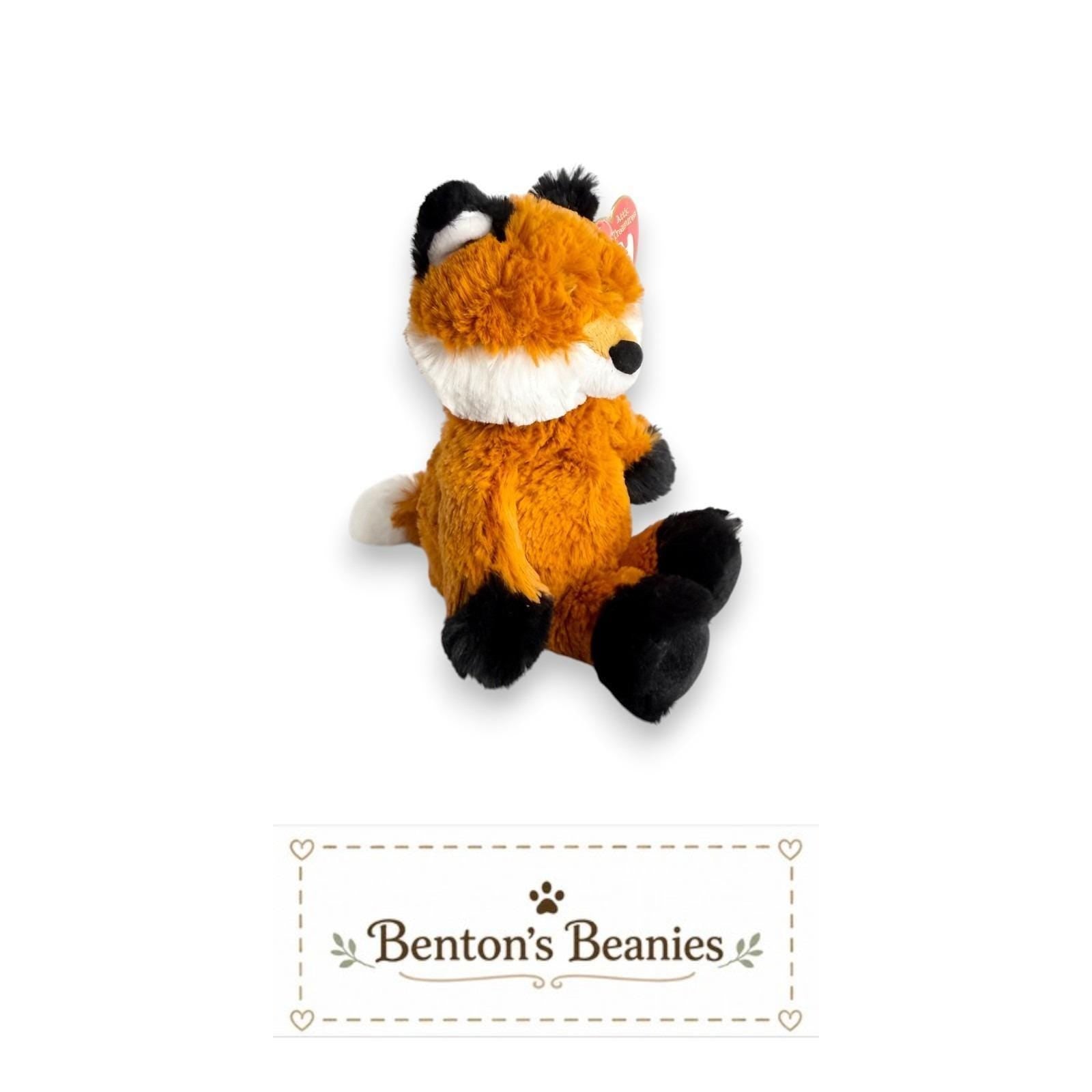 Fred the Fox 8" Ty Attic Treasures | Woodland Scout | Mint Heart Tag