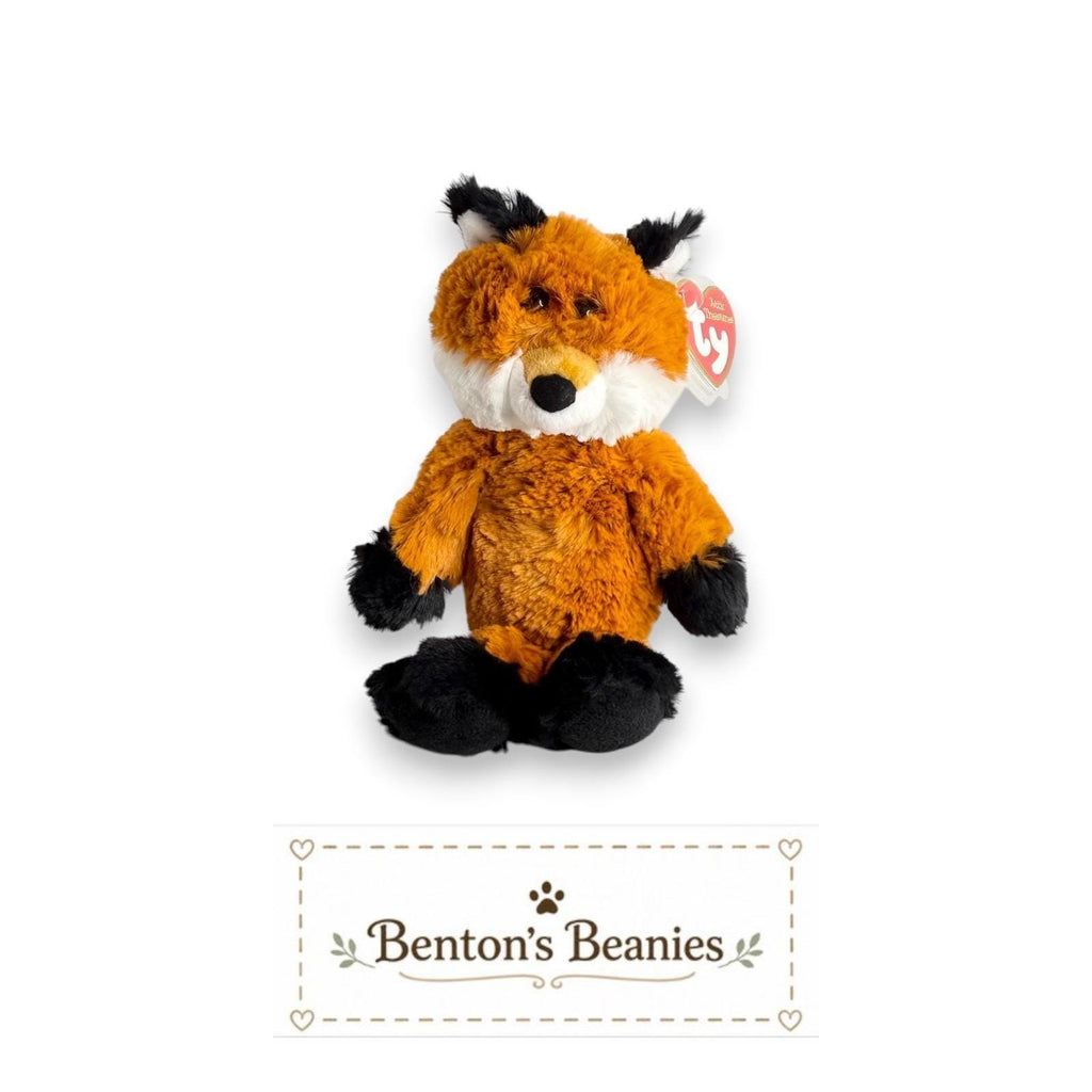 Fred the Fox 8" Ty Attic Treasures | Woodland Scout | Mint Heart Tag