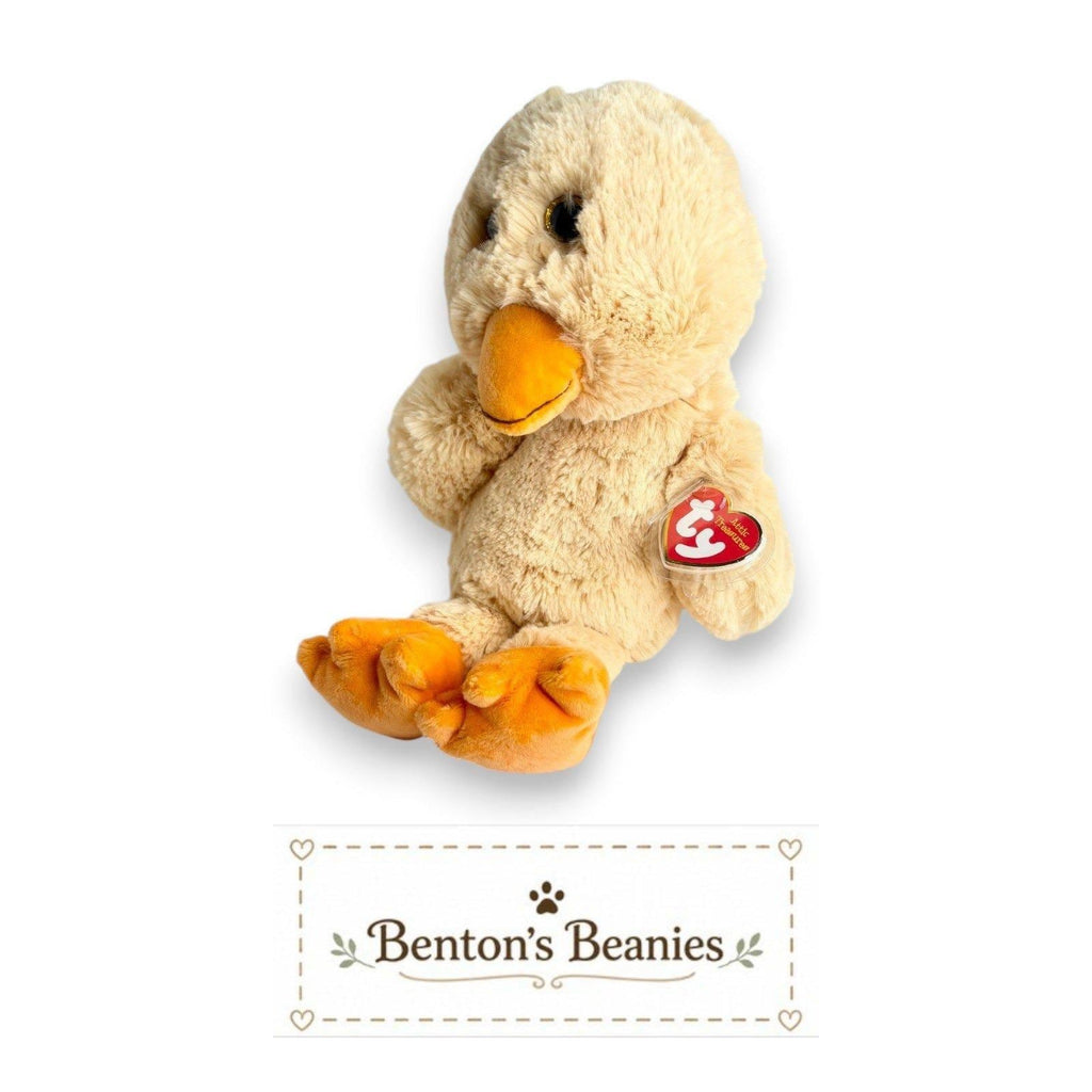 Debbie the Duck Ty Attic Treasures | Sunny Puddle Pal | Mint Heart Tag