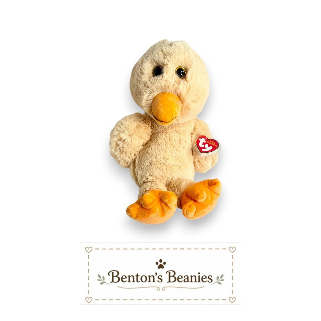 Debbie the Duck Ty Attic Treasures | Sunny Puddle Pal | Mint Heart Tag