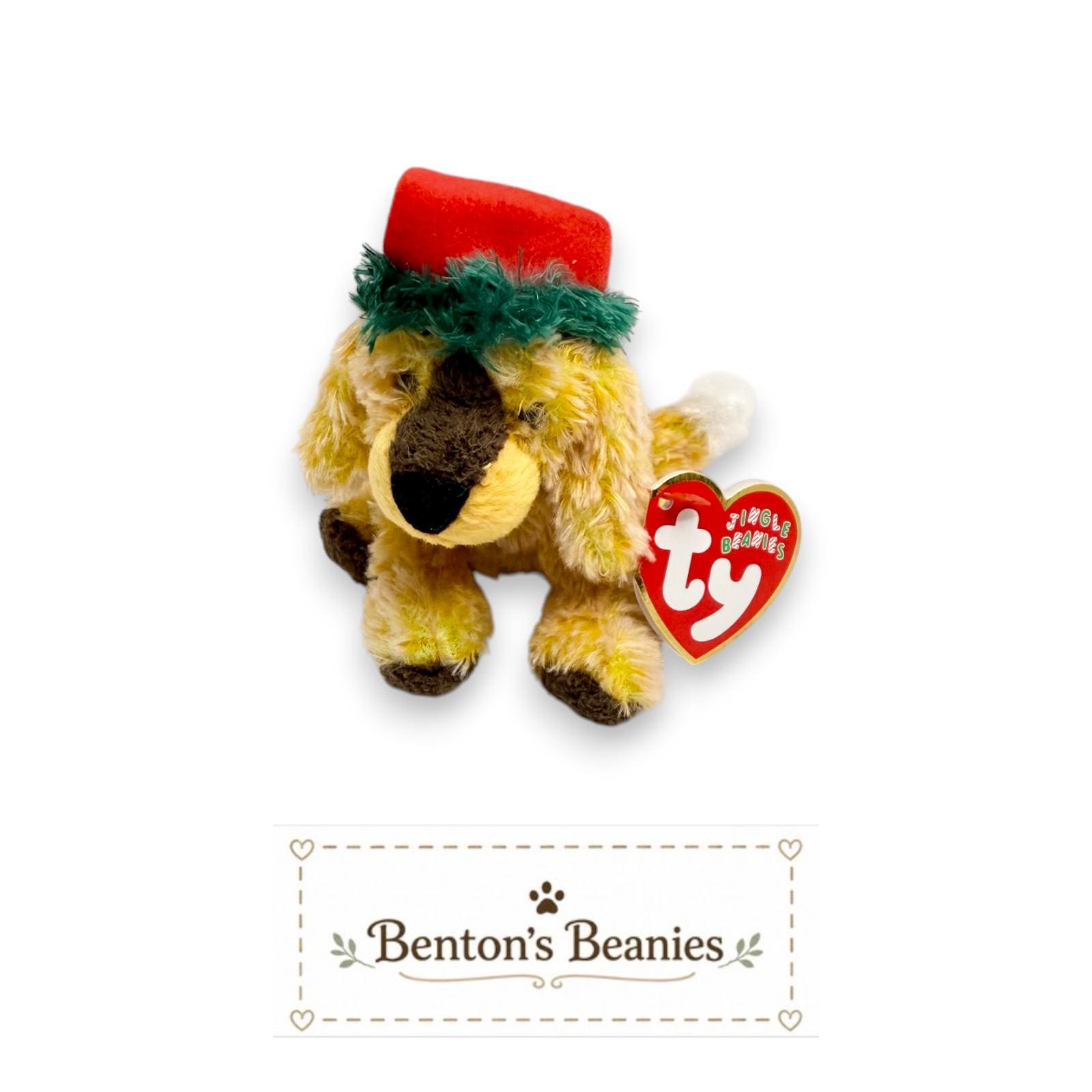 TY Jingle Beanies Collection | Festive Animal Friends | Mint Heart Tags