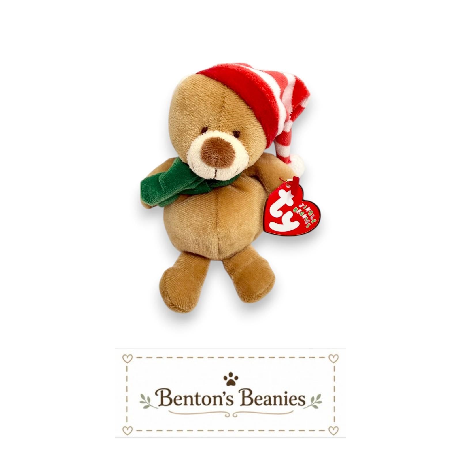 TY Jingle Beanies Collection | Winter Wonderland Friends | Mint Heart Tags