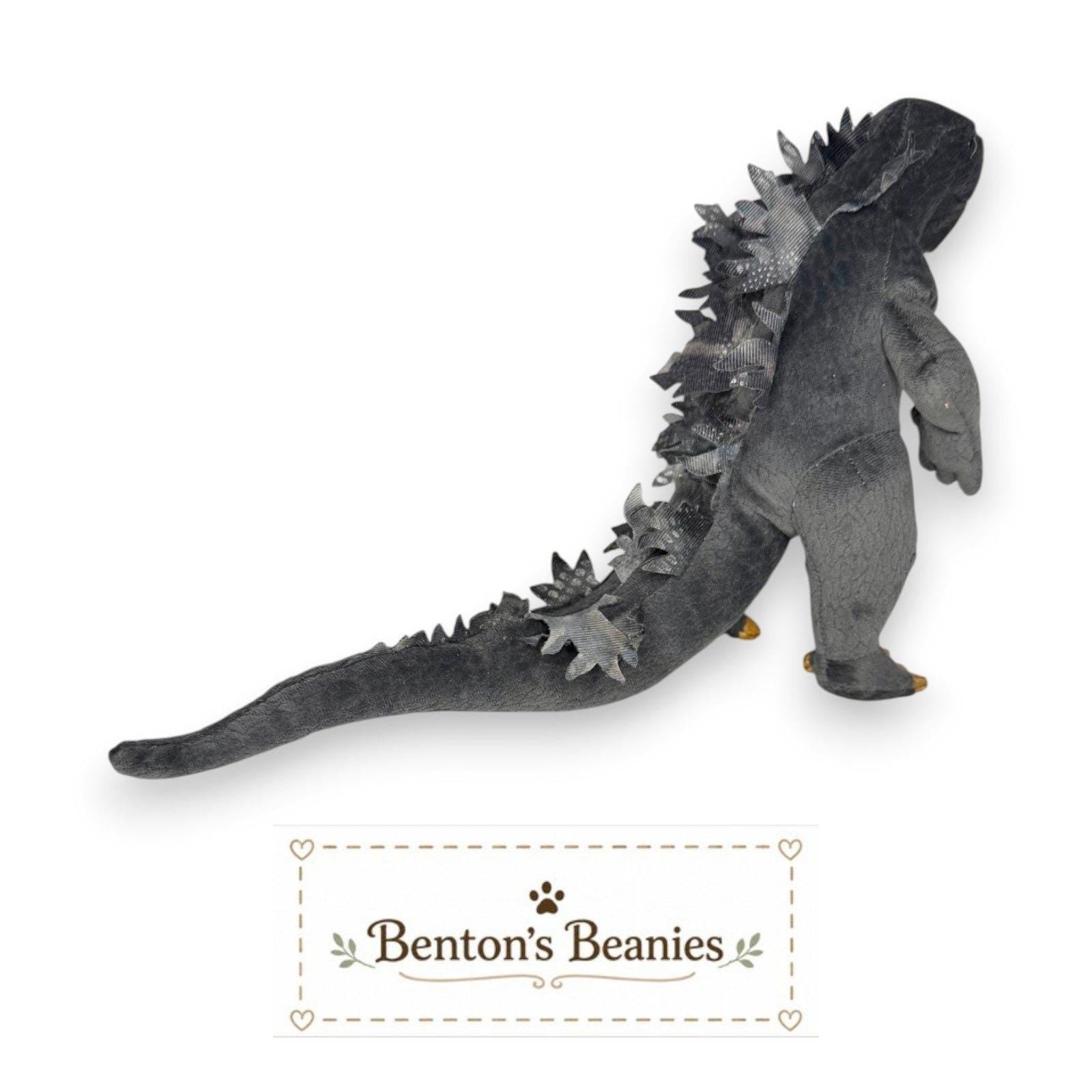 Godzilla Rare Black Eyes Ty Classic | Legendary Kaiju King | Mint Heart Tag