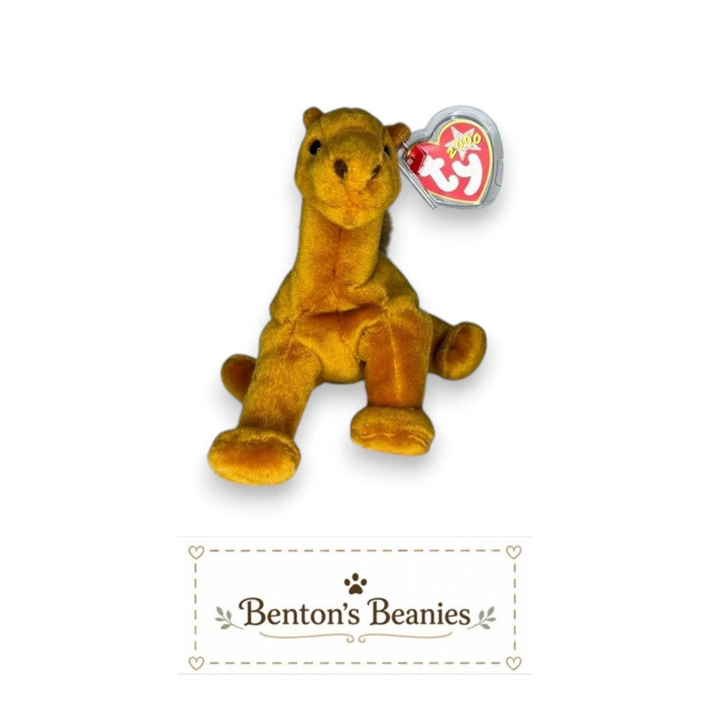 Niles the Camel TY Beanie Baby | Mint Heart & Tush Tag