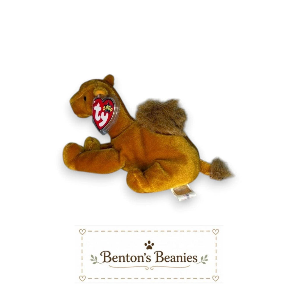Niles the Camel TY Beanie Baby | Mint Heart & Tush Tag
