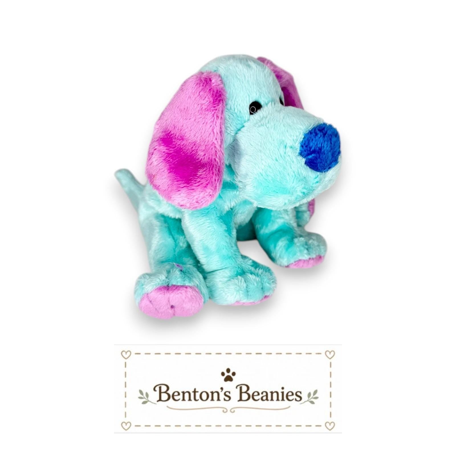 Kookie the Dog Ty Beanie Baby | Cotton Candy Pup | Mint Heart Tag