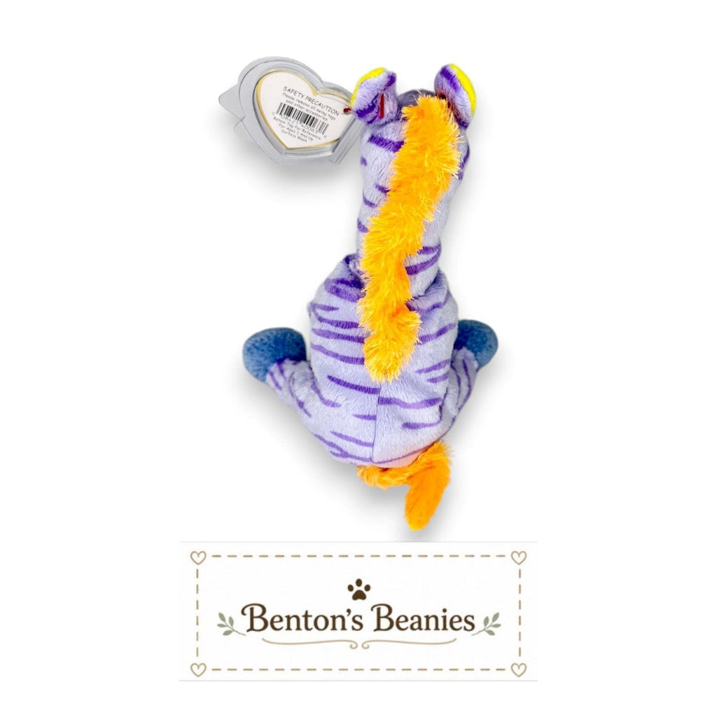 Vegas the Giraffe Ty Beanie Baby | Pastel Safari Star | Mint Heart Tag