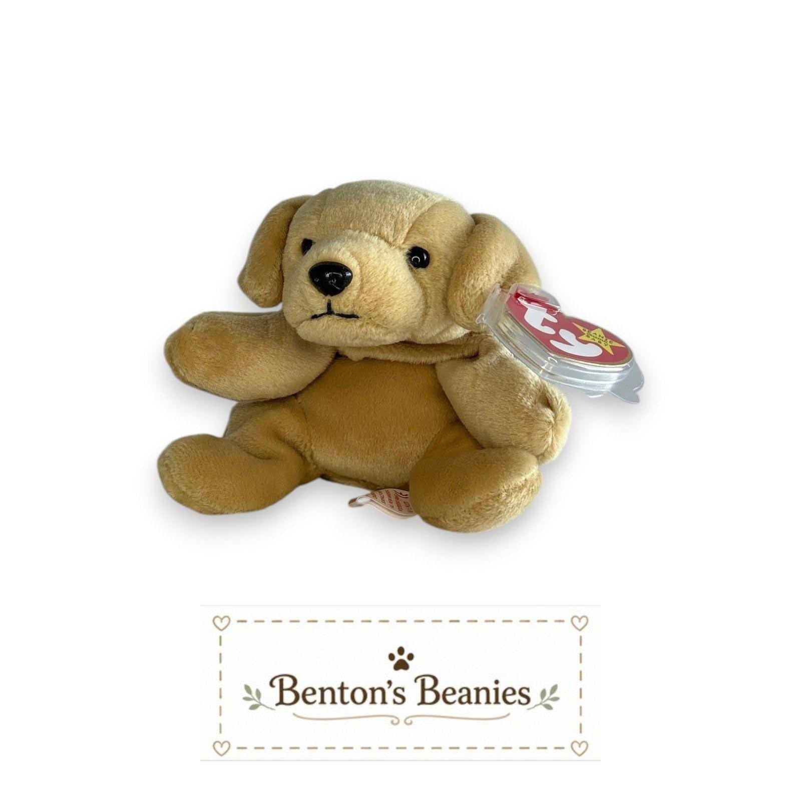 Fetch the Dog Ty Beanie Baby | Loyal Little Companion | Mint Heart Tag