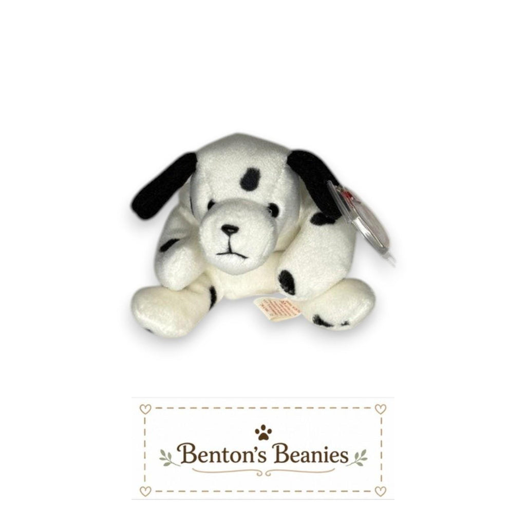 Dotty the Dalmatian Ty Beanie Baby | Spotty Little Pup | Mint Heart Tag