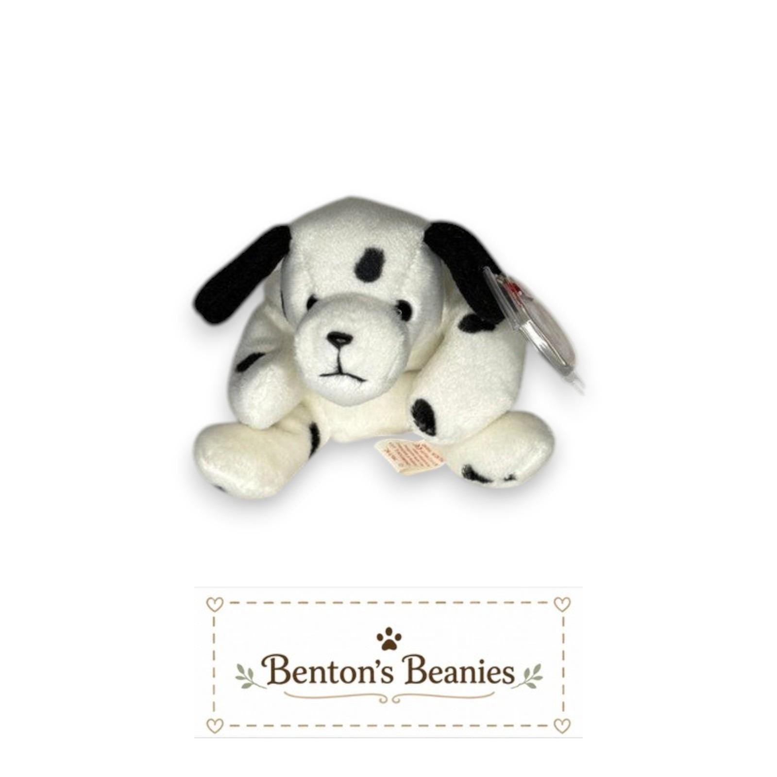 Dotty the Dalmatian Ty Beanie Baby | Spotty Little Pup | Mint Heart Tag