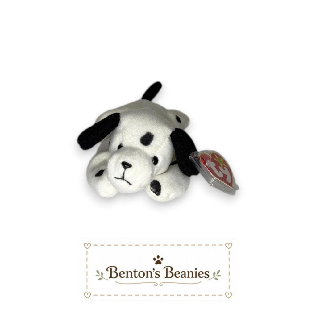 Dotty the Dalmatian Ty Beanie Baby | Spotty Little Pup | Mint Heart Tag