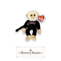 Rally Monkey Ty Beanie Baby | Angels Baseball Fan | Mint Heart Tag
