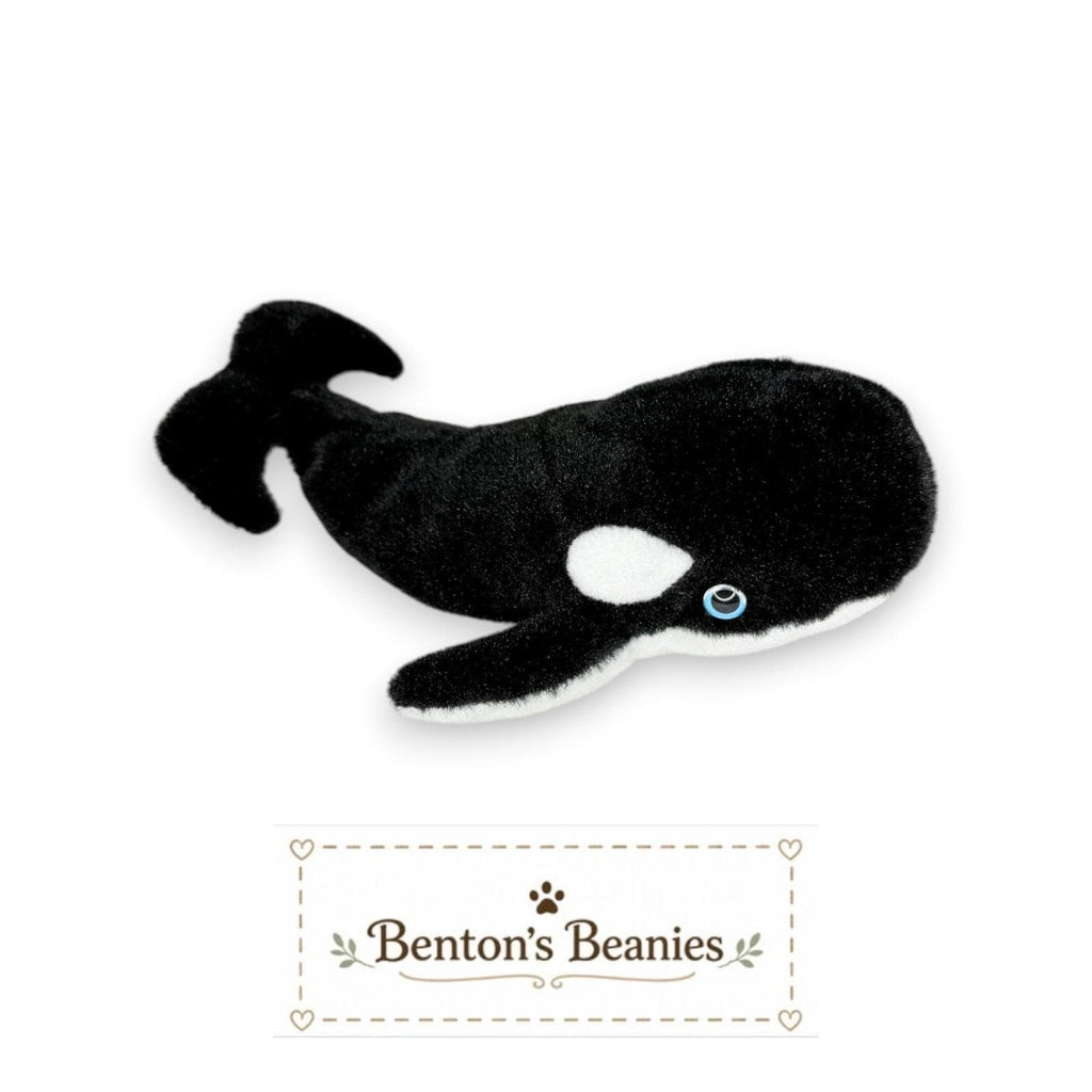 Anchor the Whale Ty Beanie Baby | Giant Ocean Explorer | Mint Heart Tag