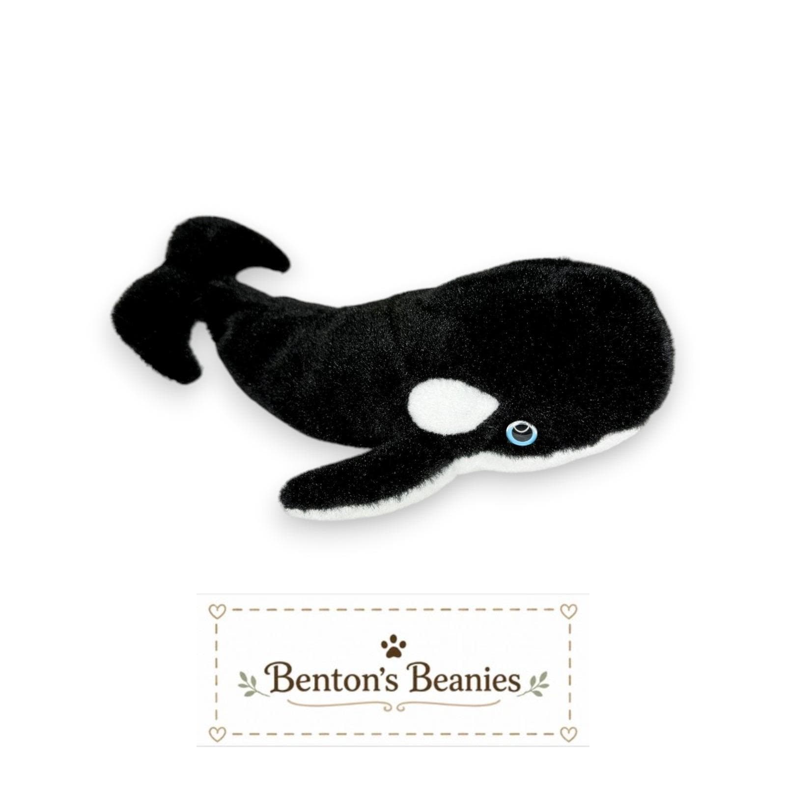 Anchor the Whale Ty Beanie Baby | Giant Ocean Explorer | Mint Heart Tag