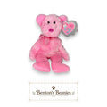 Dazzler the Bear Ty Pinkys Beanie | Rosy Ribbon Sweetheart | Mint Heart Tag