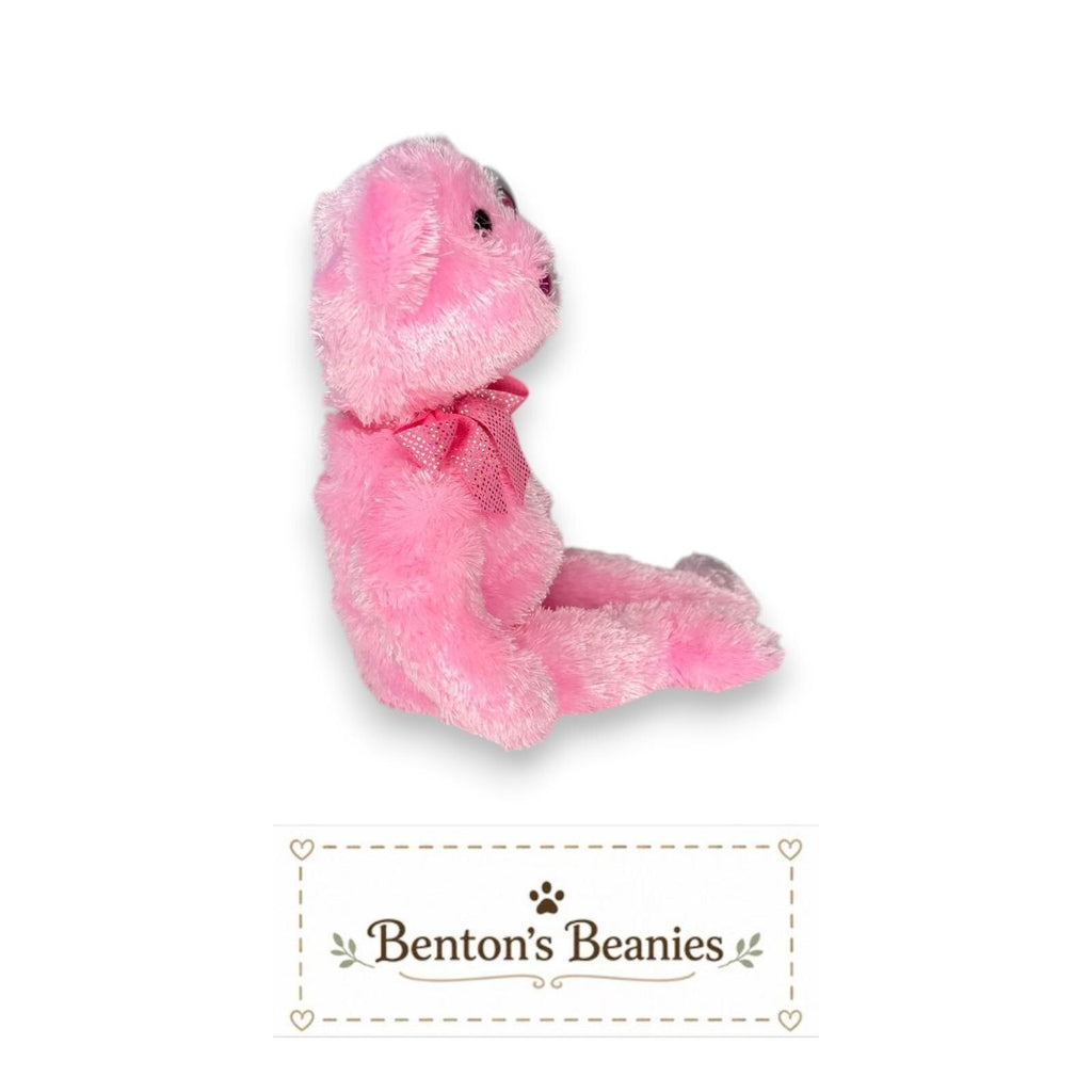 Dazzler the Bear Ty Pinkys Beanie | Rosy Ribbon Sweetheart | Mint Heart Tag